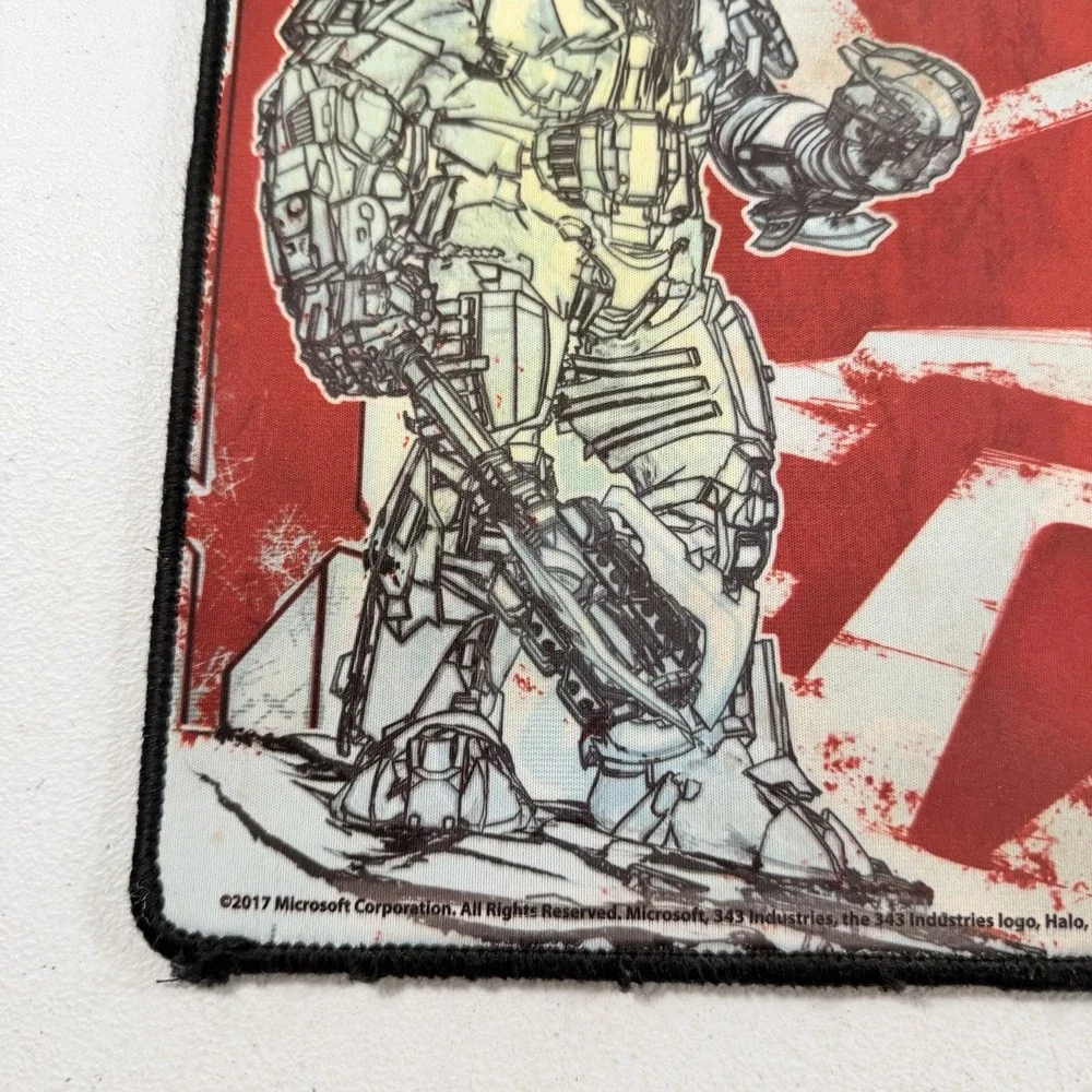 Halo Wars 2 Large Gaming Mat Mouse Pad 2017 12 x 10in Red White Black